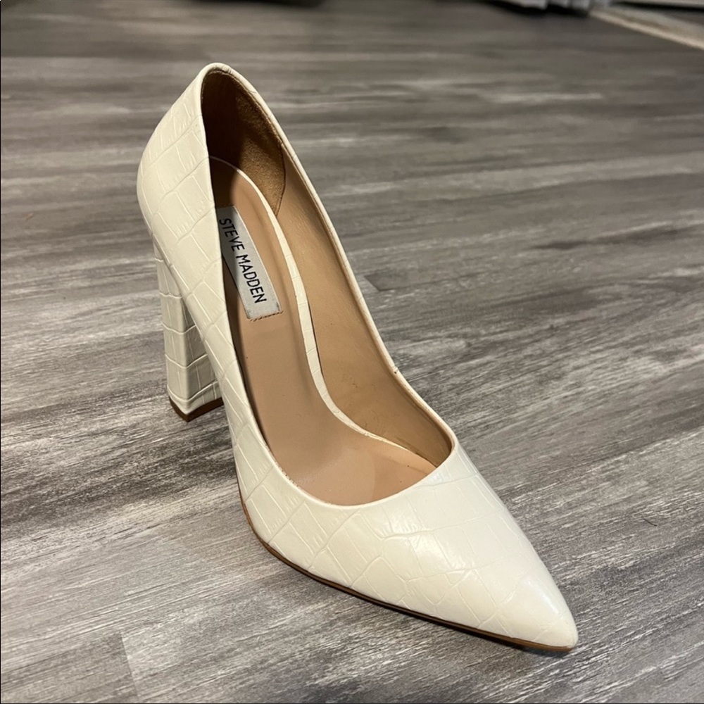 Steven Madden Block-Heel Pumps